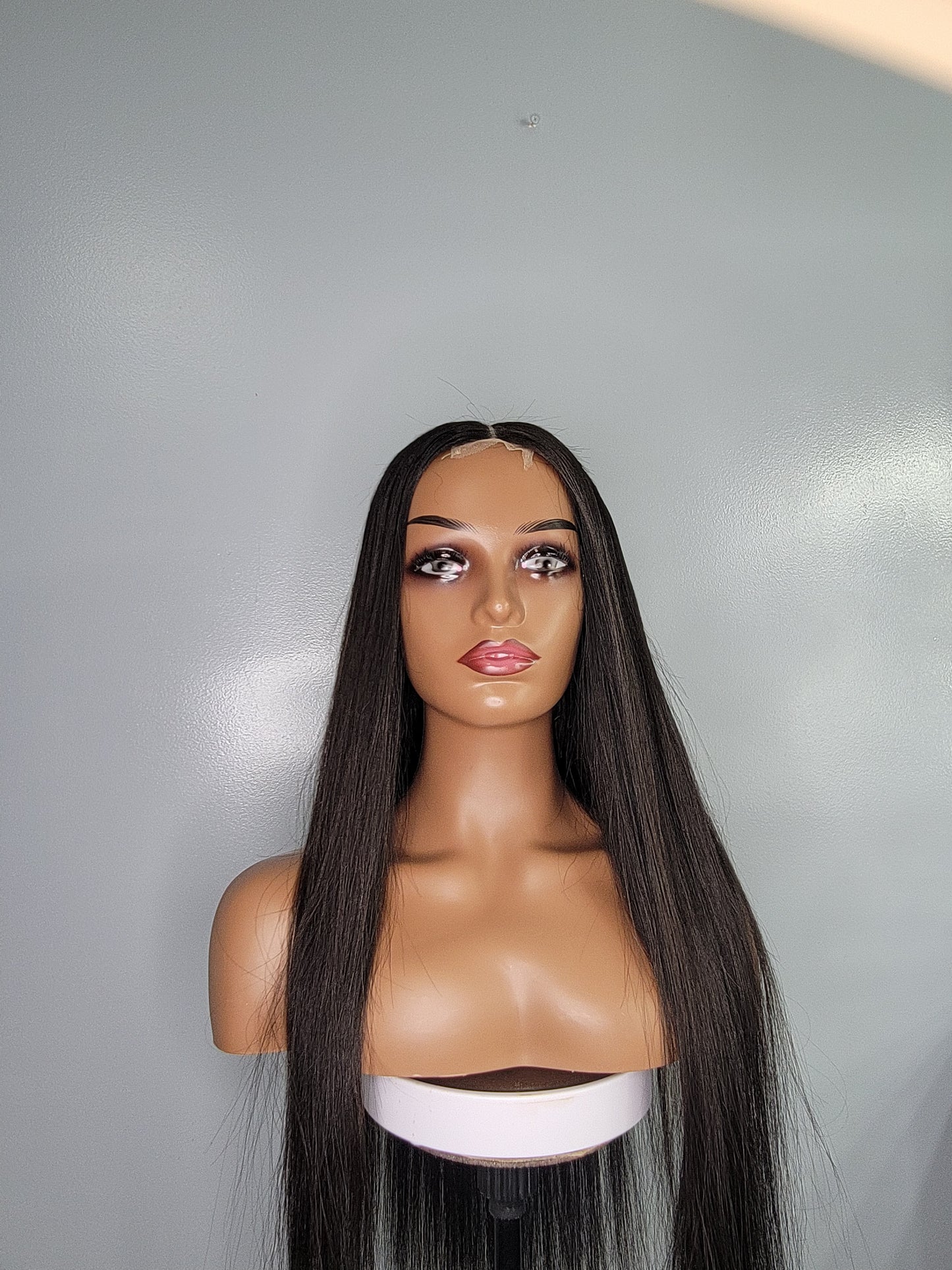 Monaco, 26 inches luxury Filipino Hair with a 3x5 middle part